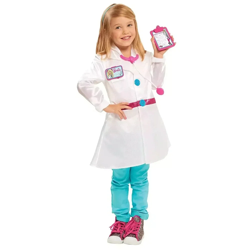 Just Play Barbie You Can Be Anything 10 Piece Doctor Set With Real Working Cuff